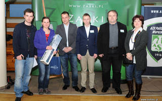 turniej piłki siatkowej o tarczę Towarzystwa Przyjaciół Ząbek 10.01.2012