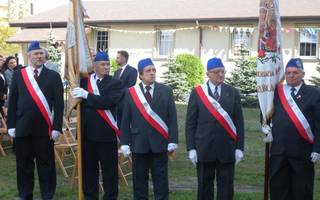 Wmurowanie kamienia węgielnego w Parafii Zesania Ducha Świetego 30.09.2012