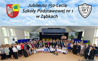 Fotoreportaż z Jubileuszu 150-Lecia istnienia Szkoły Podstawowej nr 1 w Ząbkach