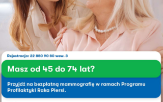 Już 4 lutego bezpłatna mammografia w Ząbkach!