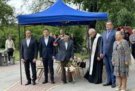 Fotografia dotycząca Ząbki uczciły 79. rocznicę Powstania Warszawskiego