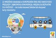 Fotografia dotycząca W niedziele dzień bez samochodu wypróbuj transport publiczny