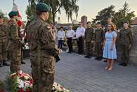Fotografia dotycząca Obchody 105. rocznicy Bitwy Warszawskiej w Ząbkach