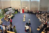 Fotografia dotycząca 45-lecie nadania Szkole Podstawowej Nr 2 imienia Jana Kochanowskiego