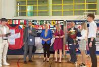 Fotografia dotycząca Zastępca Ambasadora Szwajcarii w ZS 1 w Ząbkach