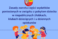 Fotografia dotycząca Zasady zwrotu części wydatków poniesionych w związku z pobytem dziecka w niepublicznych żłobkach, klubach dziecięcych i u dziennych opiekunów