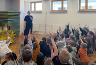 Fotografia dotycząca Eko warsztaty w Zespole Szkół nr 1 w Ząbkach