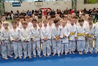 Fotografia dotycząca Turniej Przyszłych Olimpijczyków - zawody judo dla dzieci początkujących