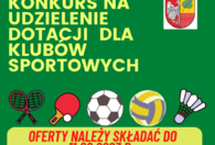 Fotografia dotycząca Ogłoszenie konkursu o udzielenie dotacji dla klubów sportowych