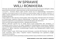 Fotografia dotycząca Oświadczenie