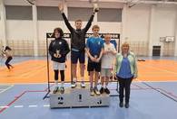 Fotografia dotycząca XV Grand Prix w Badmintonie pod patronatem Burmistrza Ząbek za nami!