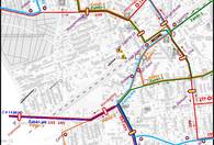 Fotografia dotycząca Objazd linii Ząbki-3 od 9.03  wz. z pracami na ul. Jana Pawła