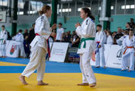Fotografia dotycząca Relacja z Mistrzostw Polski Młodzików i Młodziczek w Judo w Sochaczewie 12-13.10.