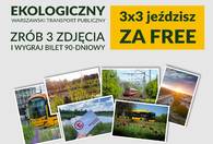 Fotografia dotycząca Uwaga konkurs "3x3 jeździsz za free"