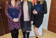 Fotografia dotycząca Trzy ząbkowskie nauczycielki ze stopniem nauczyciela mianowanego.