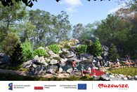 Fotografia dotycząca Pierwsze wizualizacje ogrodu biocenotycznego „Mała Ojczyzna” w Ząbkach!