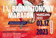 Fotografia dotycząca IV Maraton Badmintonowy