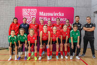 Fotografia dotycząca W Ząbkach rozegrano Półfinał Futsalowych Mistrzostw Mazowsza U-16 Kobiet
