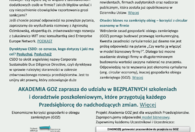 Fotografia dotycząca apraszamy Przedsiębiorców z Miasto Ząbki do udziału w spotkaniu informacyjnym