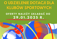 Fotografia dotycząca Ogłoszenie konkursu na udzielenie dotacji dla klubów sportowych na 2025 rok