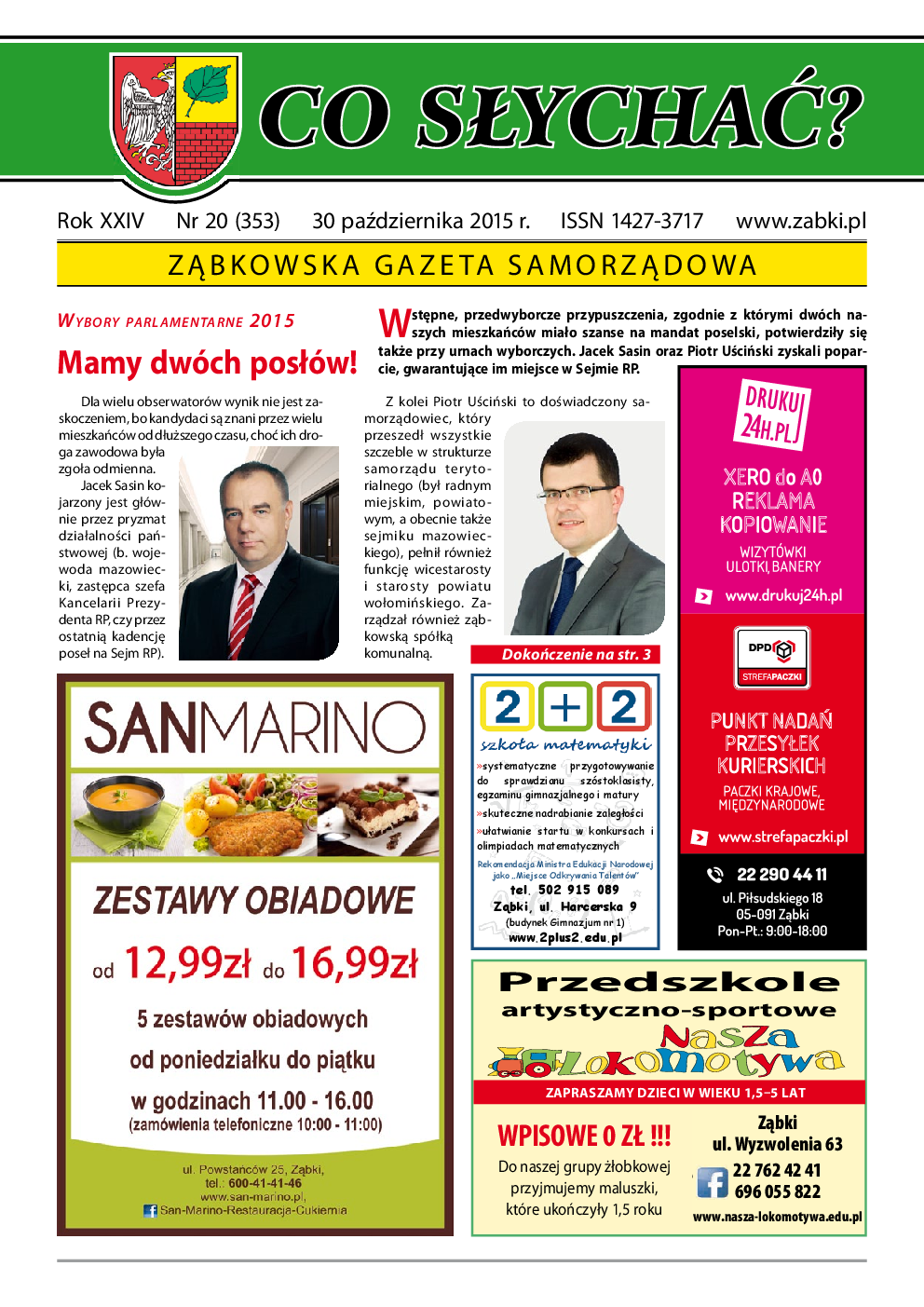 Co słychać? Październik #2 2015