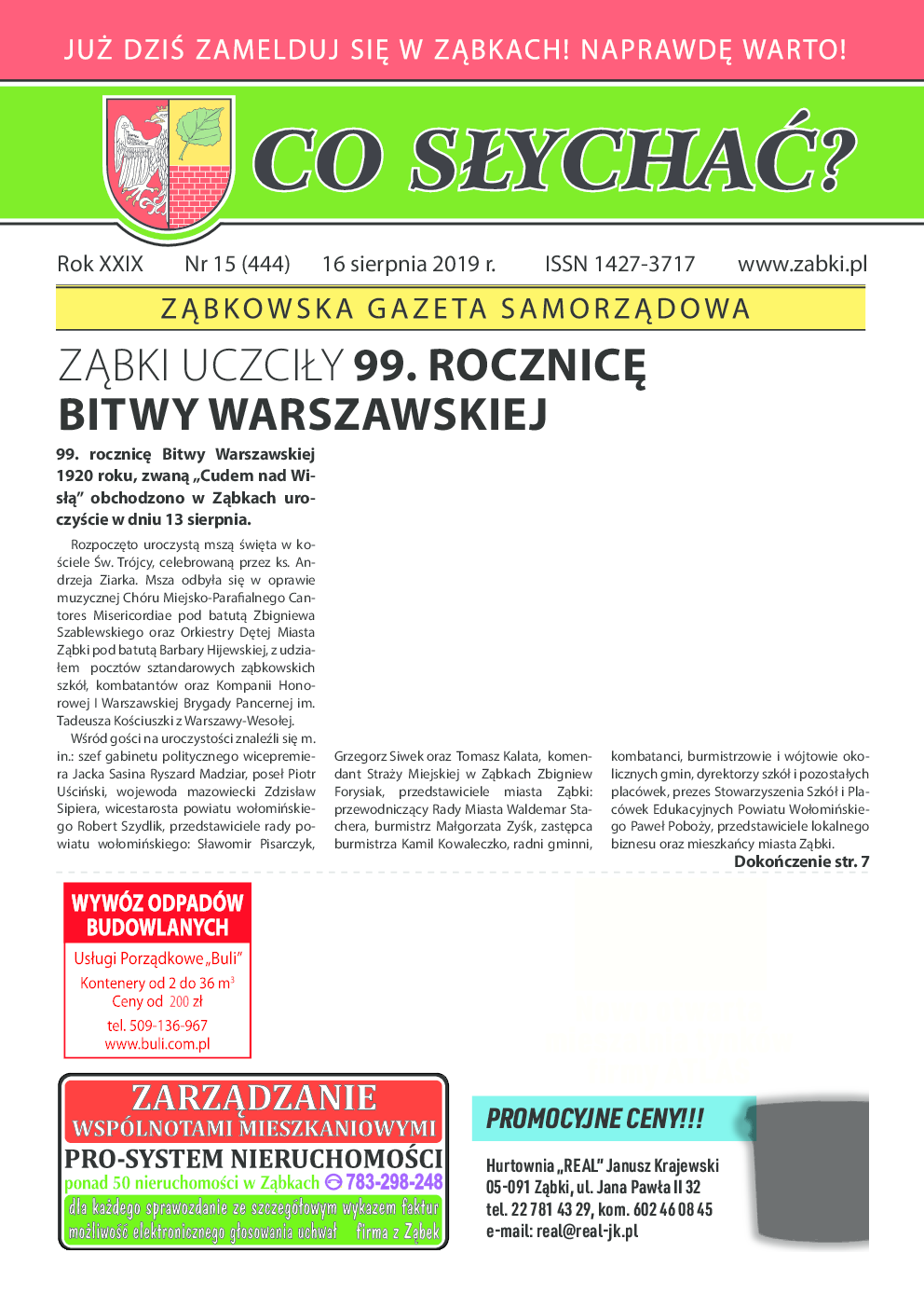 Co słychać? Sierpień #1 2019